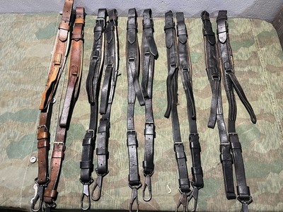 WW2 German Style Mg34 Mg42 Mg53 Lafette Tripod Leather Shoulder