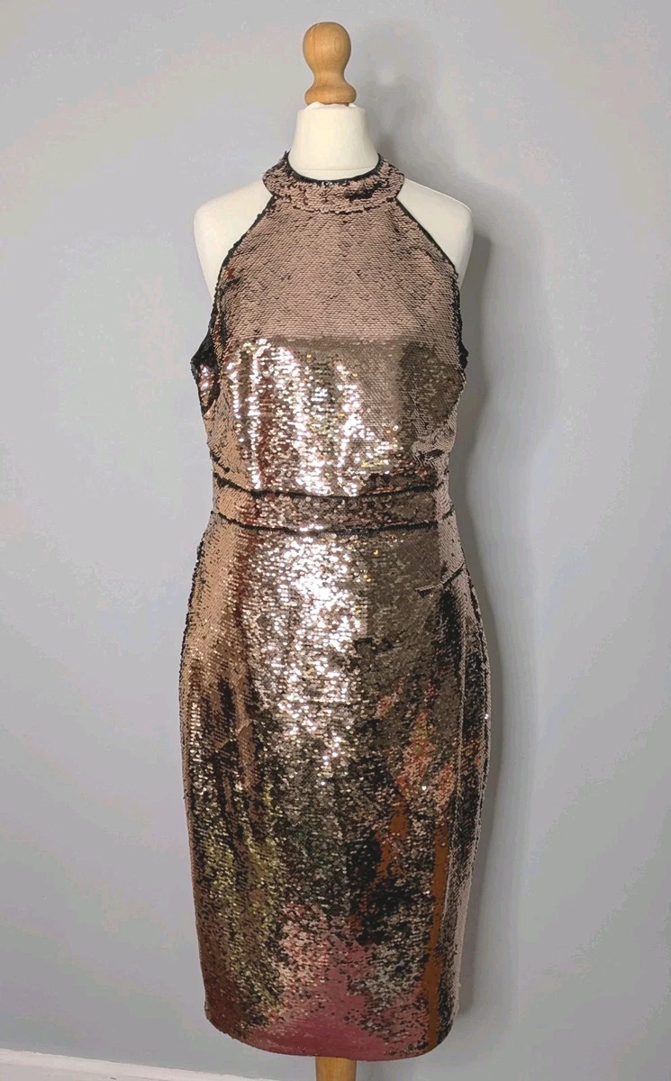 Lipsy Gold Dresses for Women with Sequins for sale | eBay UK