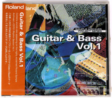 Roland Guitar  Bass Vol 1 Roland Format Sample/Sound Library/Sampling CD