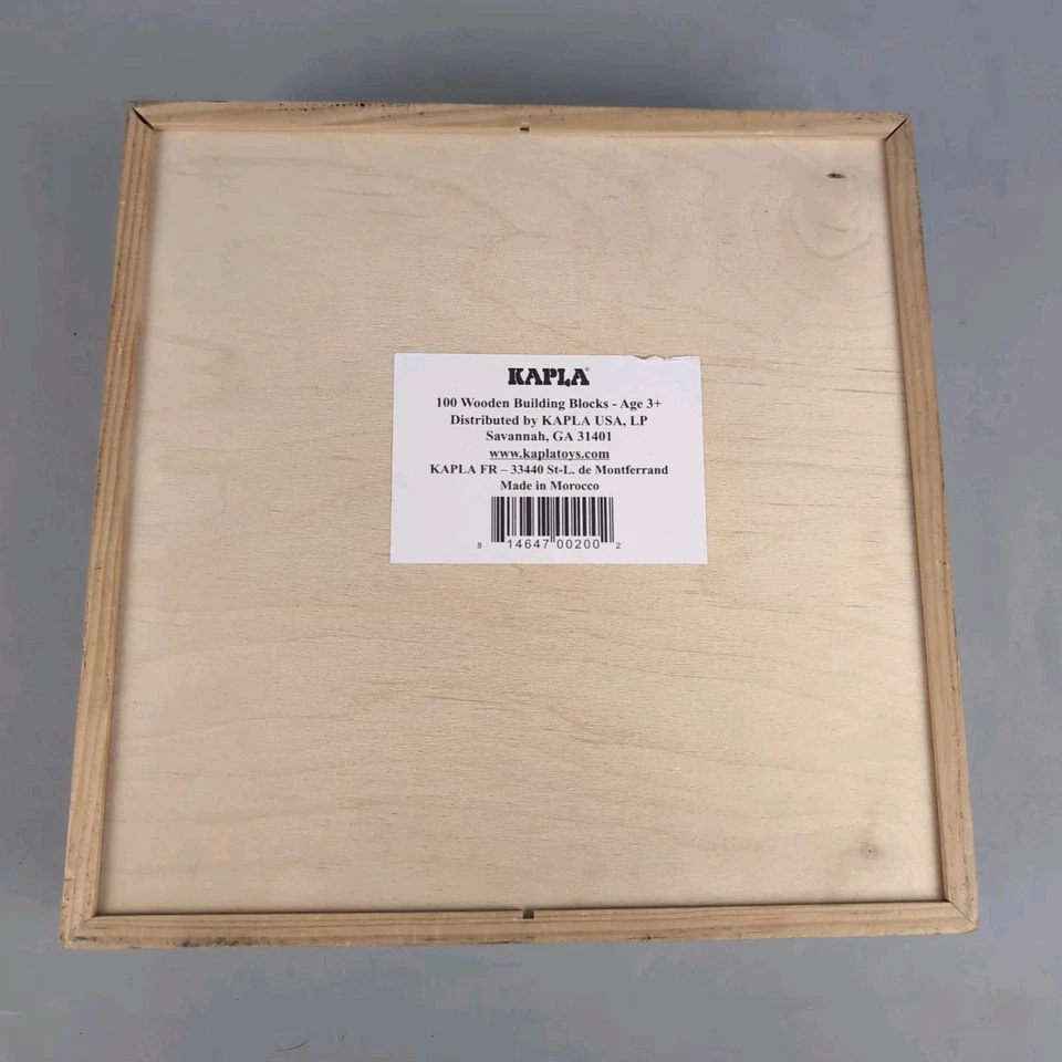 KAPLA Juego de 100 Piezas Bloques de Construcción de Madera - Completo - ¡Envío Gratis! Foto 3 de 4
