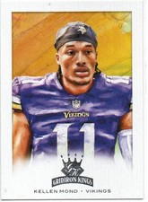 KELLEN MOND NFL INSERT CARD 2021 CHRONICLES #GK-6 GRIDIRON KINGS