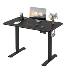 Electric Height Adjustable Standing Desk Large 48 x 24 Inches Sit Stand up Desk