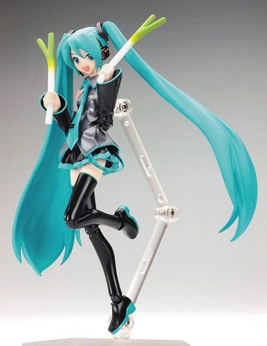 14cm Figma 014 Hatsune Miku Figma Joints Movable Action Figure Boxed Model NEW - Picture 7 of 13