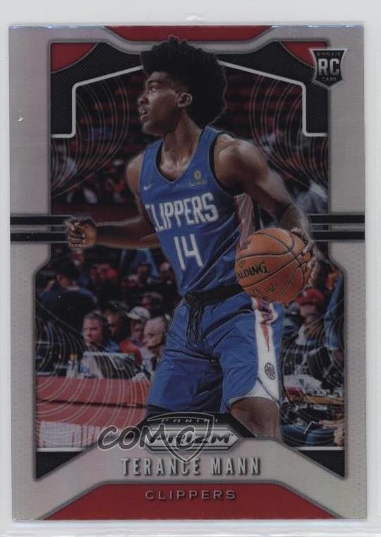 2019-20 Panini Prizm Rookie Silver Prizm Terance Mann #296 0m89