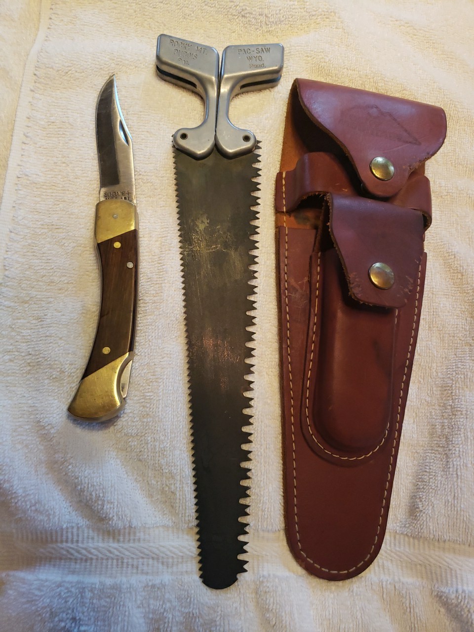 rocky mountain pac saw,hunting knife,hunting saw