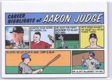 2022 Topps Heritage Aaron Judge #73TC-7 1973 Comics Yankees