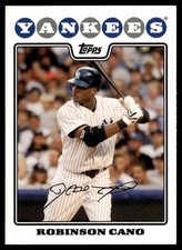 2008 Topps Robinson Cano New York Yankees #136