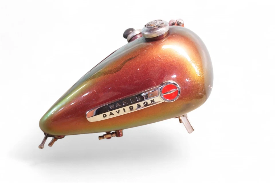 Tanques de gasolina Harley WL WLA Panhead Knucklehead Flathead Servicar G 45 *2202A Foto 2 de 4