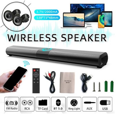Soundbar für TV Geräte Heimkino Soundbar Bluetooth 5.0 TV Soundbar Lautsprecher