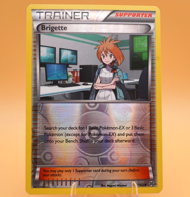 brigette pokemon card Pokmon 161/162 Lightly Played /// Lightly Played FoilCards in Lightly Played (LP) condition may have minor border or corner wear Brigette | #134/162 | Uncommon