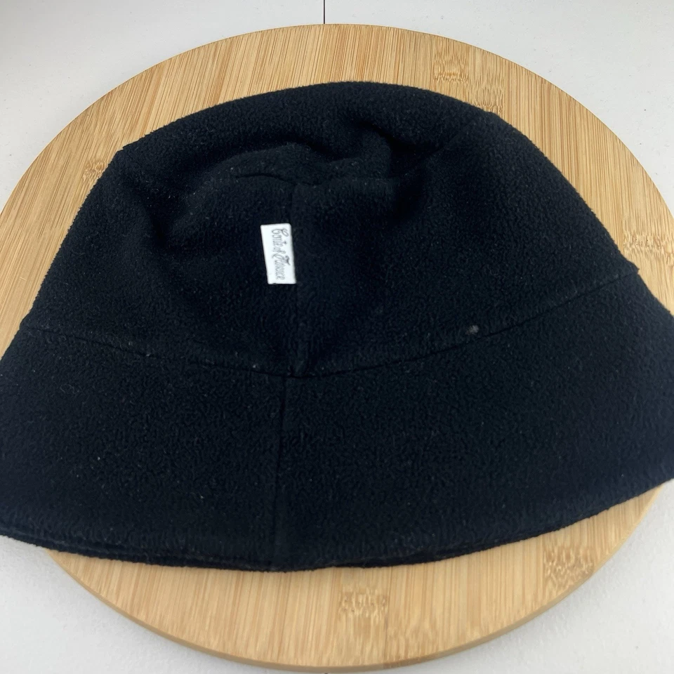 Conte of Florence ведро шляпа крышка взрослых OFSM черный флис сделано в Италии - Изображение 2 из 4