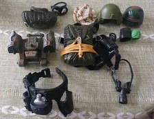 A Collection of 1990s Action Man Vintage Accessories Bundle Hasbro