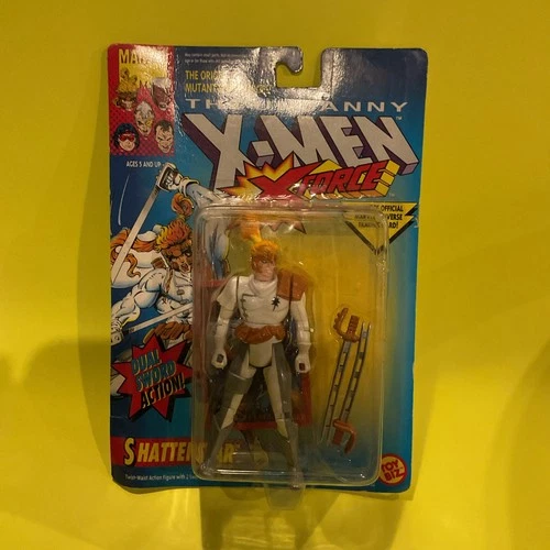 Marvel X-Men Vintage 1992 X-Force Shatterstar with Dual Sword Action Figure 4952