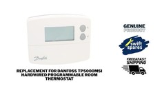 REPLACEMENT FOR Danfoss TP5000MSi Hardwired Programmable Room Thermostat