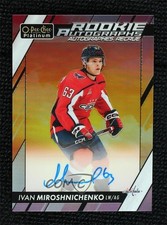 2023-24 O-Pee-Chee Platinum Rookie Sunset Ivan Miroshnichenko #R-IM Auto 0z9i