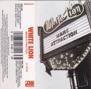 White Lion Mane Attraction - Kassette