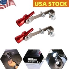 2x Turbo Sound Noise Whistle Simulator Exhaust Pipe Booster