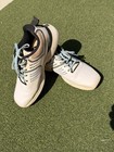 Sqairz White Baseball/Softball Cleats Men’s Size 10 Used Open Toe Box — photo 1