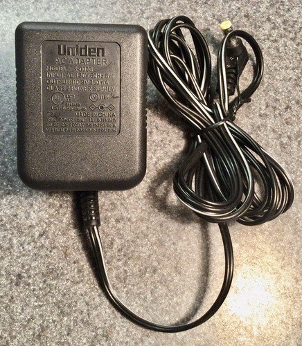 GENUINE OEM UNIDEN  PS-0003  AC ADAPTER  9V  350mA For Uniden Phones