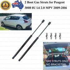 2 Tailgate Boot Gas Struts For Peugeot 3008 MPV 0U 2009-2016 8731.T4 9683207080