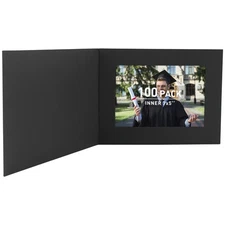 , Pack of 100, 5x7 or 7x5 Photo Folders, Cardboard Picture Frame, Paper Frame...