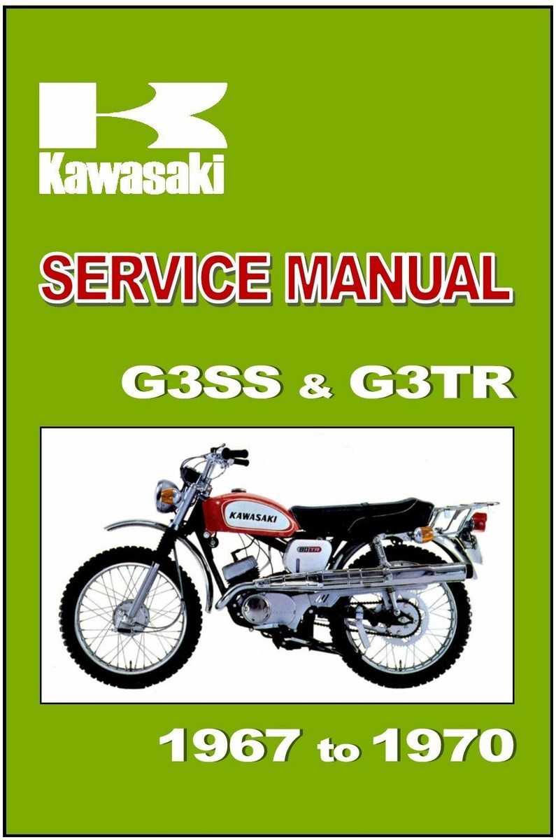 Workshop Mu!! : designing from 1970 and… Kawasaki G3SS & G3TR 1967-1970 Service & Repair Workshop