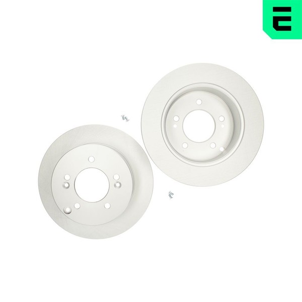 Optimal 2X Bremsscheibe Hinten Ø274.8 Mm Voll FüR KIA Carens III UN 2.0 Cvvt-image