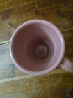 Pink Longaberger Pottery Breast Cancer Awareness 16 Oz. Coffee Mug 6 1/2" Tall — photo 5