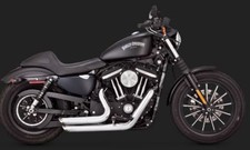 MARMITTE SCARICHI CROMATI HARLEY DAVIDSON SPORTSTER IRON 48 SUPERLOW ROADSTER 72