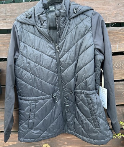 Neu mit Etikett Mondetta schwarze gefütterte Damenjacke * Größe M