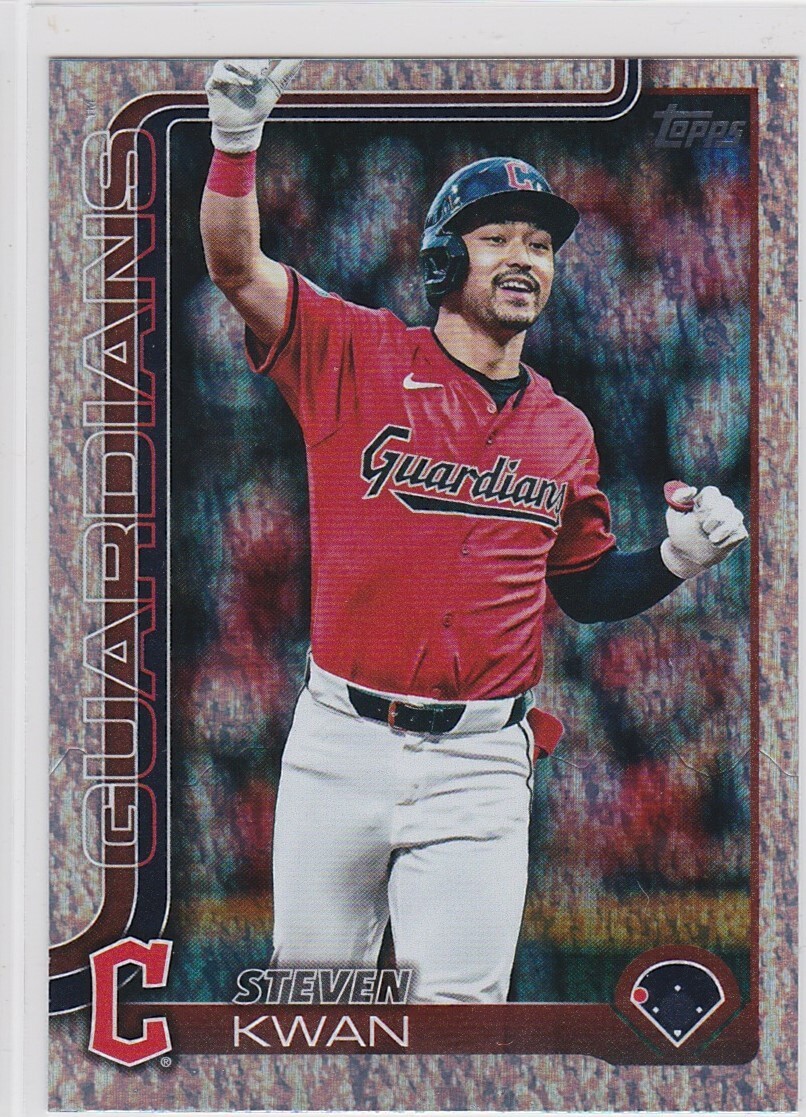 24　2025-F02　N-SUN4.0 2025 Topps Series 2 STEVEN KWAN Cleveland Guardians SP