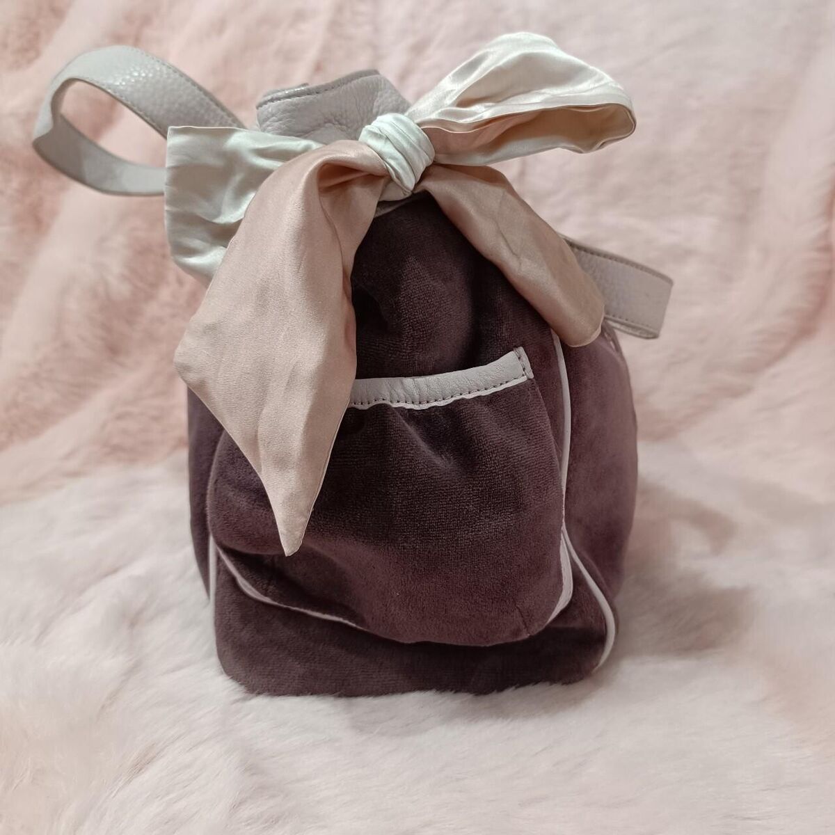 Juicy Couture Scottie Dog Velour Bag Purse Daydreamer Juicy Couture Scottie Dog Velour Bag Purse Daydreamer