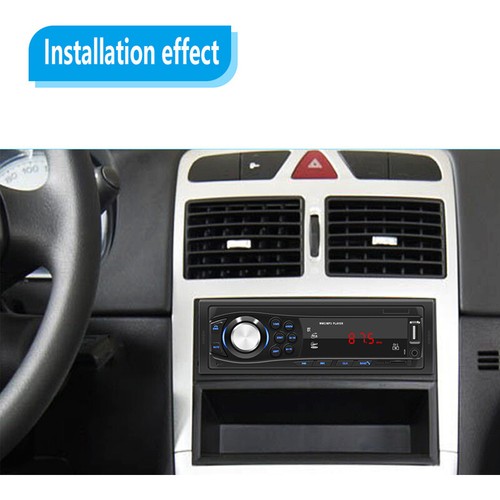 Entrada AUX TF Tarjeta USB Tarjeta Control Remoto Bluetooth Llamada Reproductor MP3 FM Radio Coche - Imagen 3 de 15