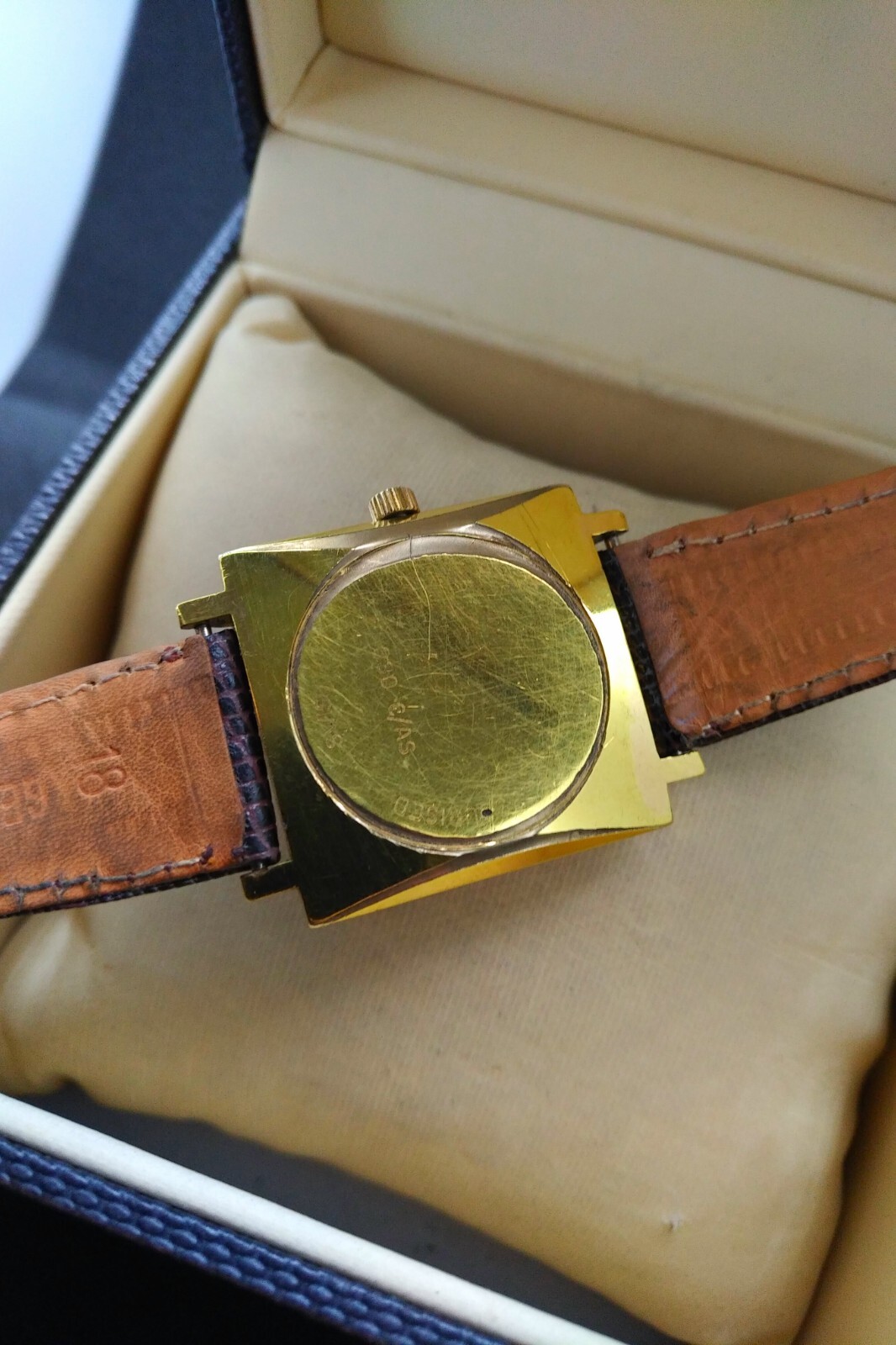 ATTRACTIVE SWISS MADE RARE MENS WATCH PIERRE ANDRE GOLD PLATED DRESS WATCH eBay