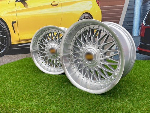 4X 17" 5x120 8J + 9J ET20 RS style DEEP DISH wheels for BMW E36 E90 E46 E60 F30 - 第 15/17 張圖片