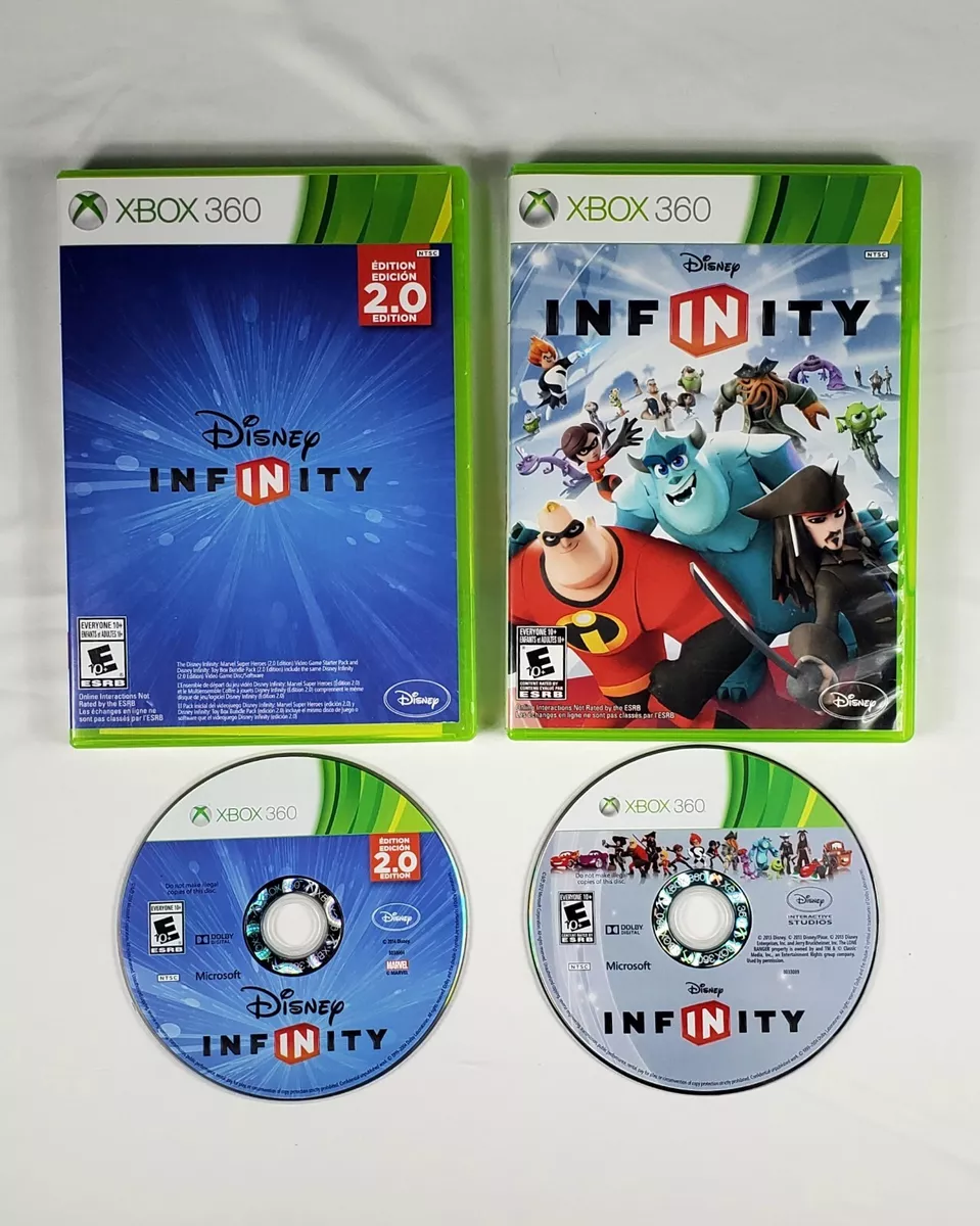 Xbox 360 Disney Infinity 1.0/ 2.0/ 3.0 Video Game Only No Base or