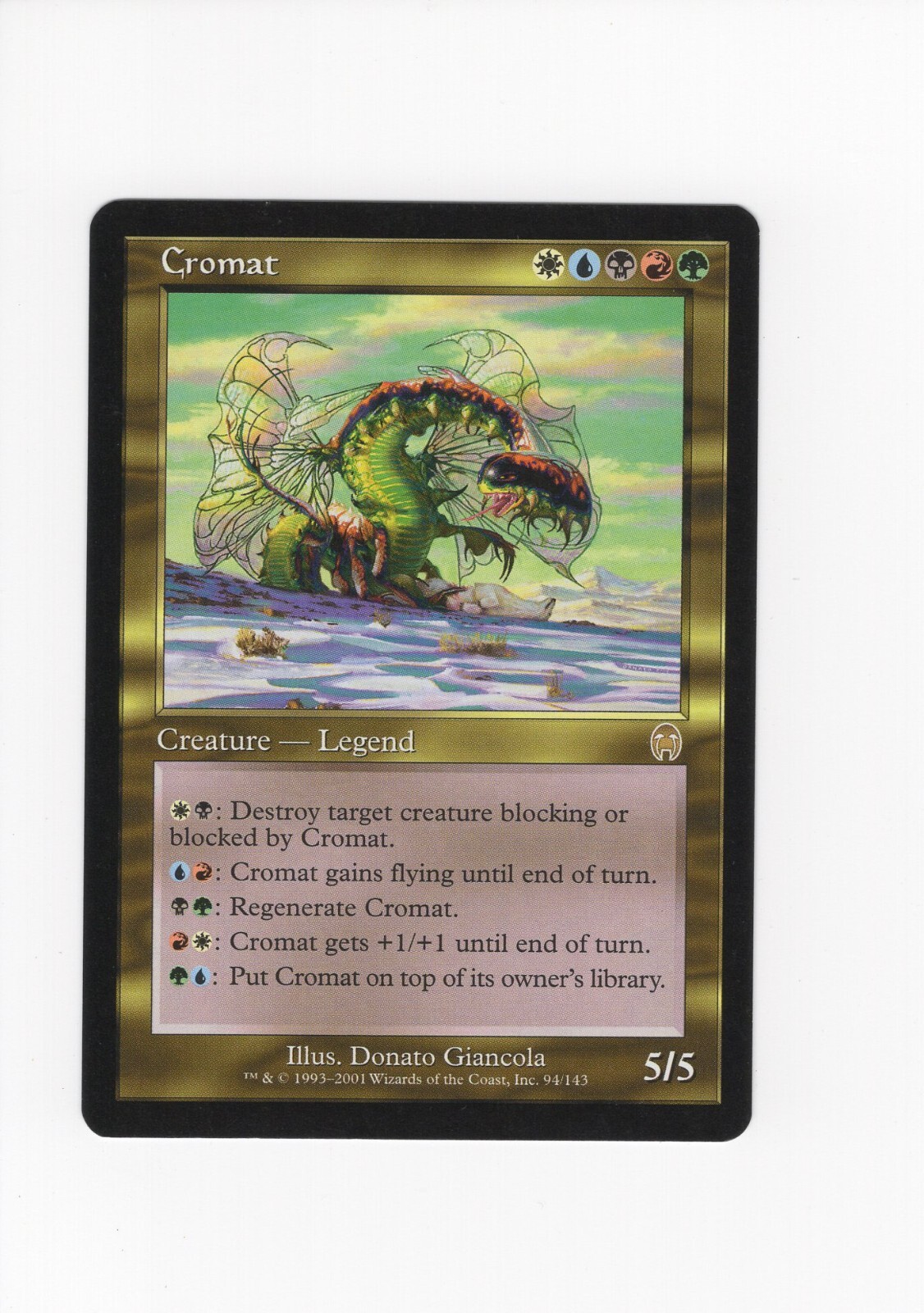 Cromat Apocalypse NM-/LP MTG Magic the Gathering