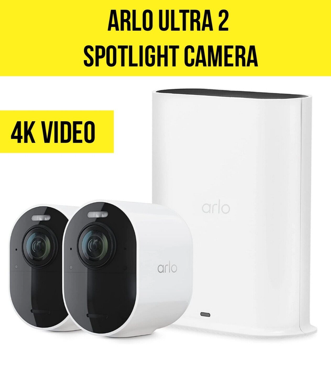 Vs Ultra Arlo Pro Vs 4k Arlo Ultra Spotlight Camera 4K HDR -2