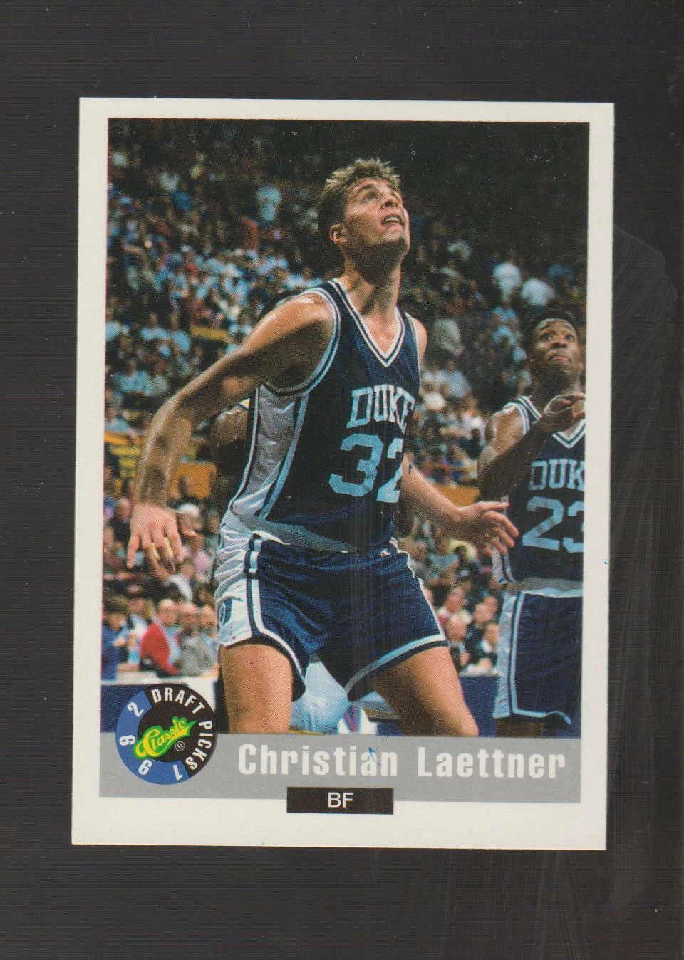Christian Laettner trading card