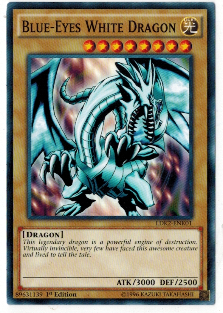 遊戯王 青眼の白龍 BLUE EYES　WHITE DRAGON BLUE-EYES WHITE DRAGON Mint 4_Different Artworks CARD SET COMMON