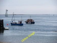 Photo 6x4 The trawler "William John" moored alongside the pilot boat " c2012