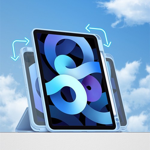 Smart Stand Case For iPad 5 6 7 8 9 10th Gen Pro Air Rotatable Detachable Cover - Picture 6 of 24