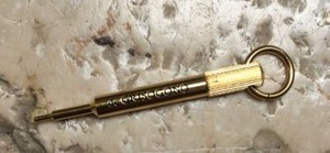 Authentic De Grisogono rare Watch Setting Push Pin Tool Movement Set gold plated - -NOS