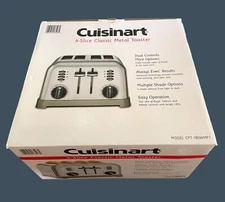 Cuisiant 4-Slice Classic Metal Toaster CPT-180WMP1