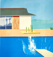 David Hockney Lithographie