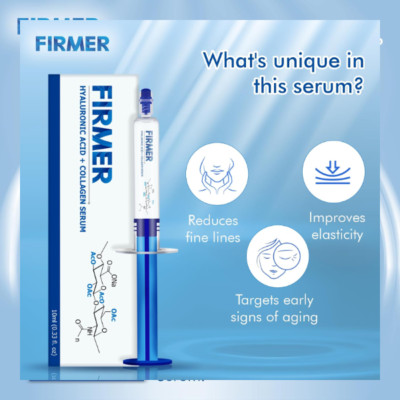Firmer Anti-Aging Anti-Wrinkle Skin lifting Face Serum with Hyaluronic acid 10ml