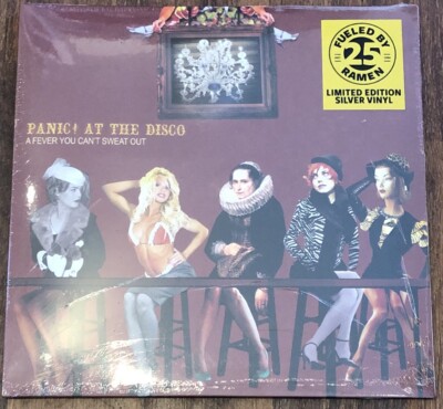 Panic! At The Disco - Fever You Can't Sweat Out LP [Vinyl New] Ltd Silver Record