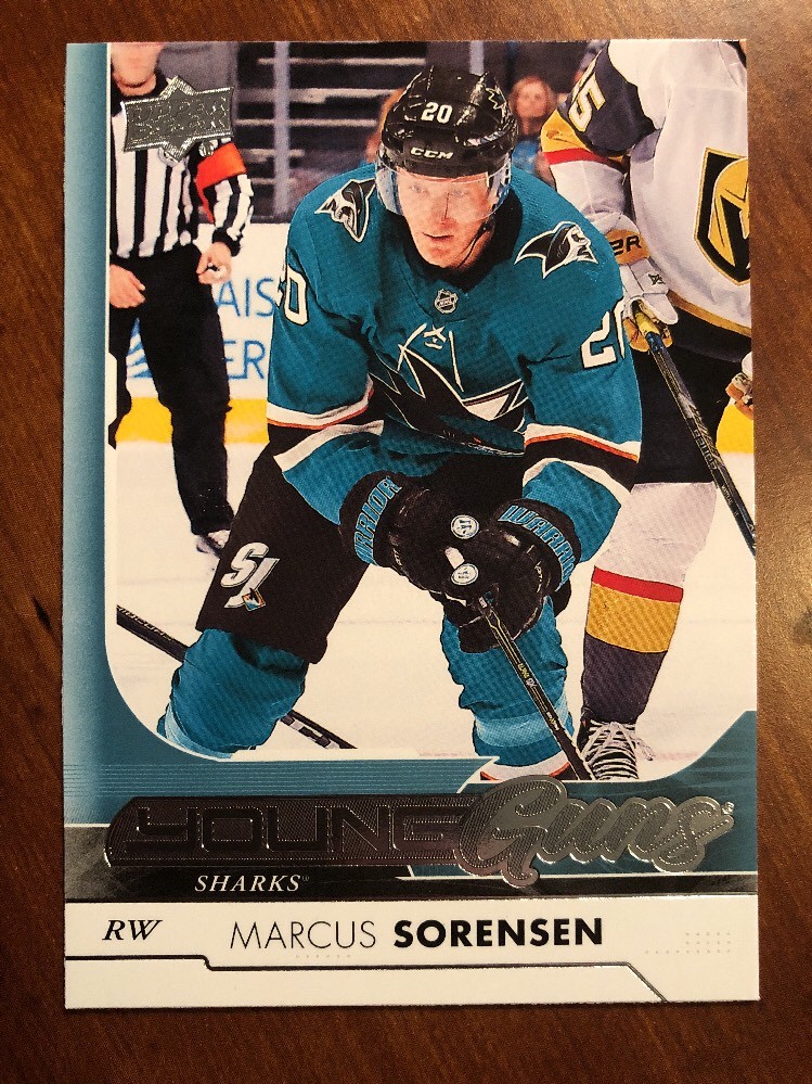 2017-18 UD Hockey Series 1 Young Guns #237 Marcus Sorensen