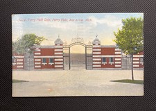 Vintage 1913 University OF Michigan Football  Ferry Field Card