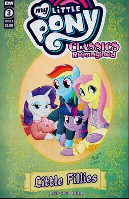 My little Pony: Classics Reimagined, Little Fillies Nr.3 (2023), Variant Cover B
